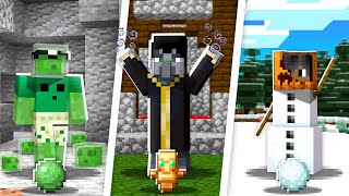 Minecraft MAS temos as RAÇAS dos MOBS! #3 🟩🏆🎃