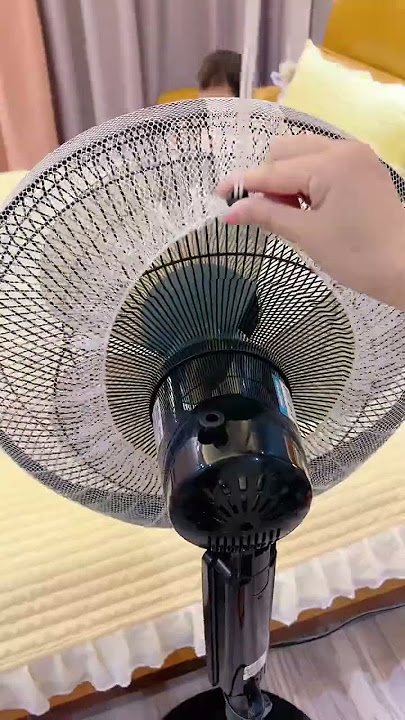 Ensuring Your Baby's Safety Around Fans: The Electric Fan Cover Mesh Finger Protection!   #cutebaby