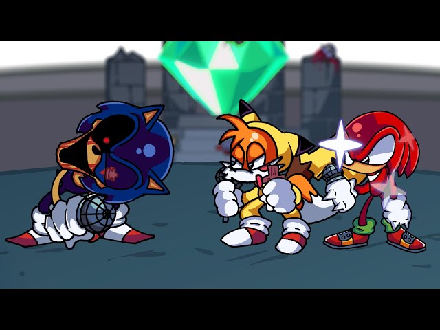 Sonic.Exe Fights Tails & Blaze The Cat #sonictheheadgehog #tailsthefox