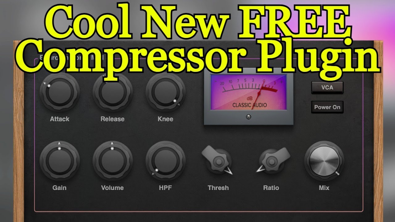 VCA & Opto Compression In This Cool New FREE VST Plugin by Viator Dsp