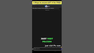 3 Working ways to use GPT-4 for FREE #openai #chatgpt #chatgpt4 #gpt4 #gpt4free #openaichat