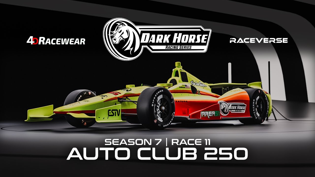 4D Racewear Dark Horse Racing DW12 Series | FONTANA | S7R11 | iRacing ...