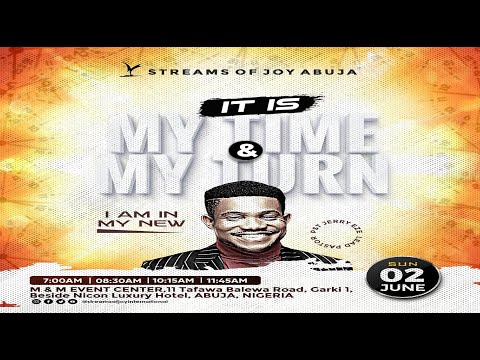 It Is My Time And My Turn - I Am In My New || Sunday Service || 2Nd June 2024