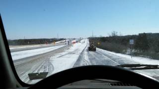 Working snow and ice txdot