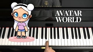 Avatar World Menu Theme - Piano Cover Version