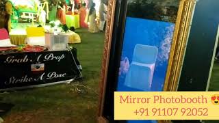 Mirror Photobooth in Hyderabad | Mirror Selfiebooth in Hyderabad 😍| For Bookings Call +91 9110792052