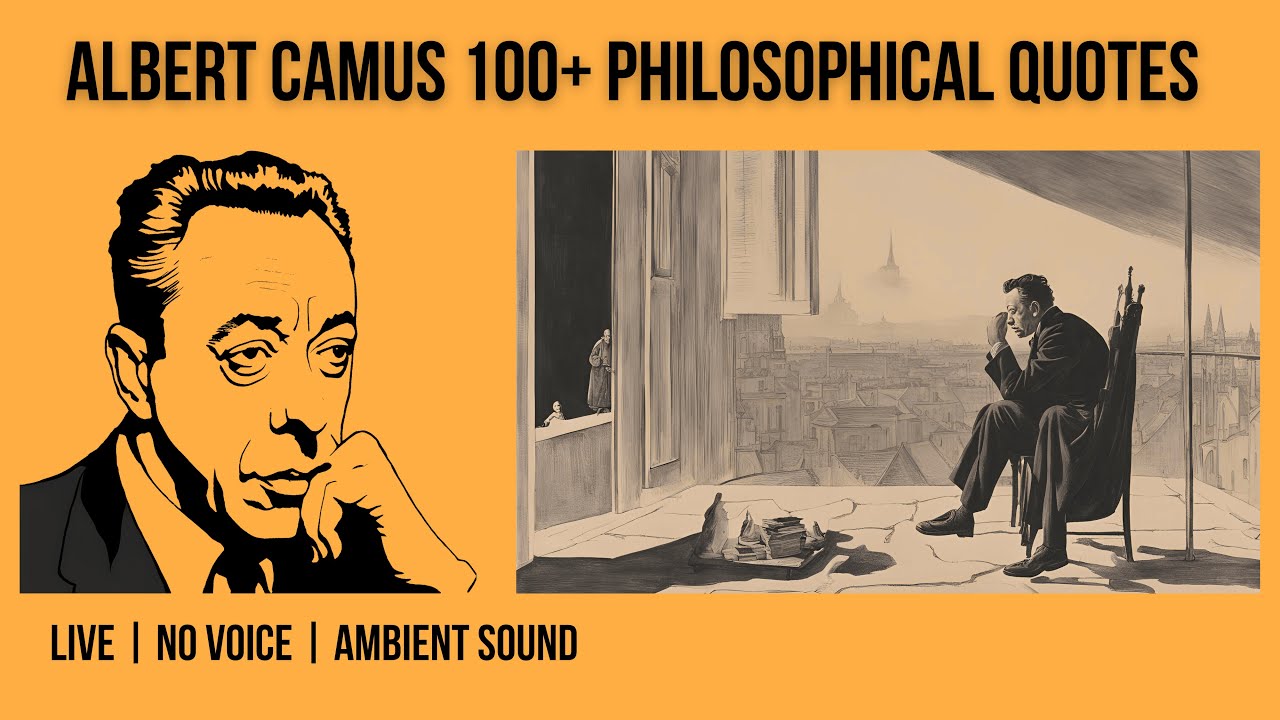 Albert Camus Quotes | Absurdism, Rebellion, Death & Meaning | No Voice, Just Music