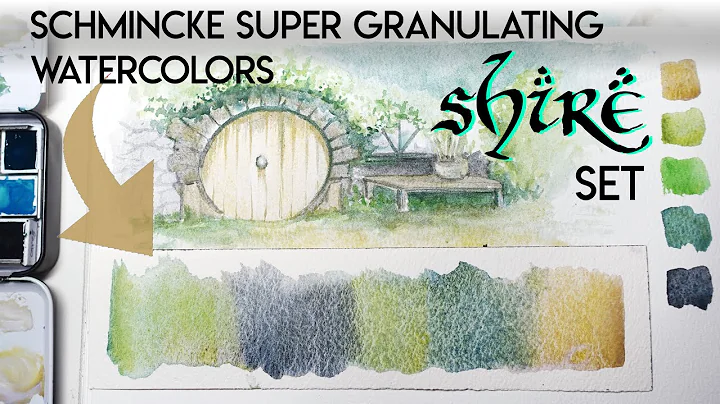 Schmincke Super Granulating Watercolours | SHIRE s...