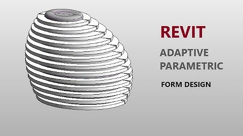 Revit Adaptive Parametric Modelling  ( FORM DESIGN  )