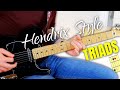 Hendrix Combined This With Barre Chords and You Should Too... | Intermediate Rhythm Guitar Lesson