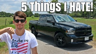 5 Things I HATE About my Ram 1500