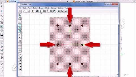 CSI SAP2000 - VIDEO 12 - SECTION DESIGNER WATCH & LEARN