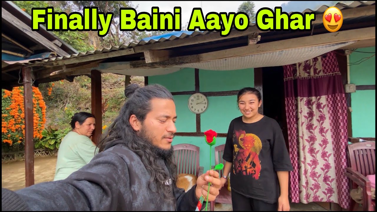 Finally Baini aayo Ghar 🏡 Gift 🎁 layo malai || family vlog 