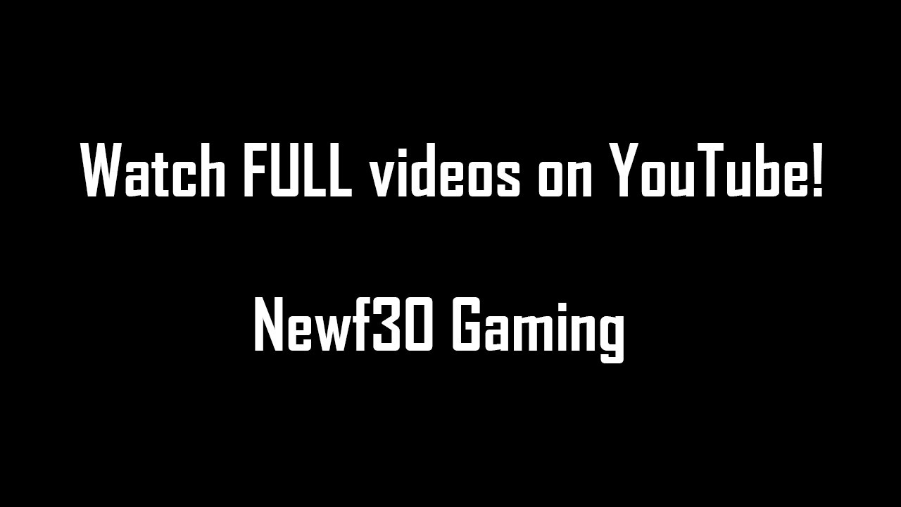 Newf30 Gaming Promo Video