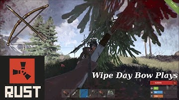 A Man with a Bow on Wipe Day is like a God Among Mortals (Rust Primitive Plays)
