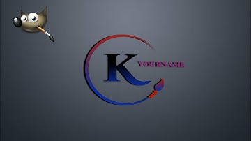 Gimp Tutorial: How to make company logo design name logo design In gimp 2.10