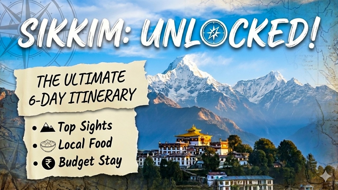 Ultimate Sikkim TOUR Guide: North & East Sikkim Itinerary | Budget & Permits | Sikkim Ep3