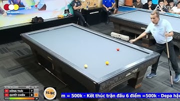 HIGHLIGHTS, TRẦN QUYẾT CHIẾN - CHIÊM HỒNG THÁI, Giải Bida 3 Băng LIONS BILLIARDS Quảng Ngãi