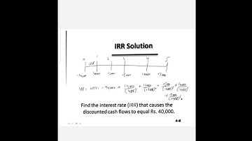 Capital budgeting tecnhniques IRR, MIRR, PI