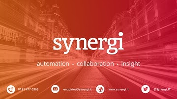 An Introduction to Synergi.