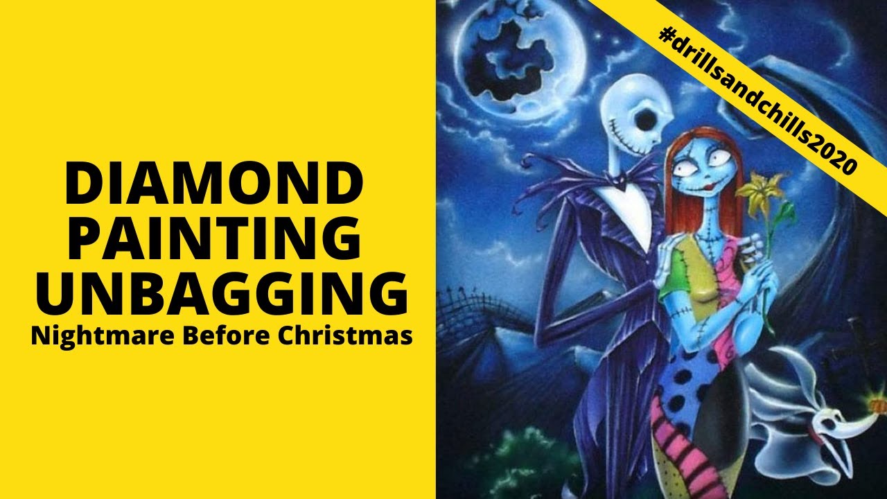 Nightmare Before Christmas Diamond Painting Unboxing