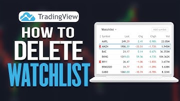 How To Delete a Watchlist In TradingView (2025) Tutorial