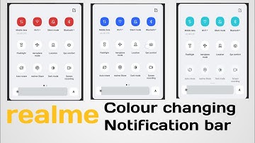 realme android 11 colour changing notification bar new feature|| Android 11 realme c15 feature