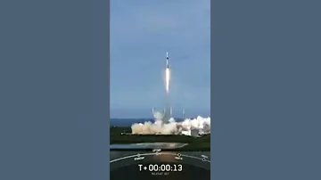 نجاح إطلاق القمر الصناعي المصري نايل سات 301 على الصاروخ فالكون 9 من مجموعه Space X Shorts 