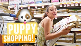 GOING CRAZY IN PET SMART!! | Shopping For My New Puppy!