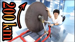 Hyper Speed Spinning Iron Disk, Was Unexpectedly Powerful!!