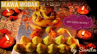 How to make Modak ? Make Modak without Mould #Modak, How to Make Mawa Modak for Ganesh Chaturthi ?