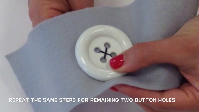 How to Sew on a Button — How to Sew a Button Back on By Hand