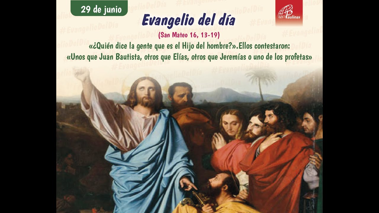 Evangelio del día 29 de junio YouTube
