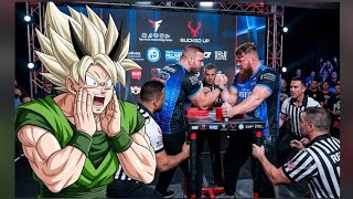 MOROZOV DESTRUYE A ERMES East vs West 24 review en español [analizando eventos de armwrestling]