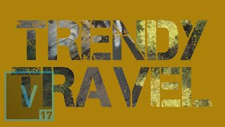 How to Cut Out TRENDY Text in Vegas Pro 17