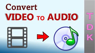How to Convert MP4 to MP3 - Any VIDEO to AUDIO -  FREE and SIMPLE !!! screenshot 1