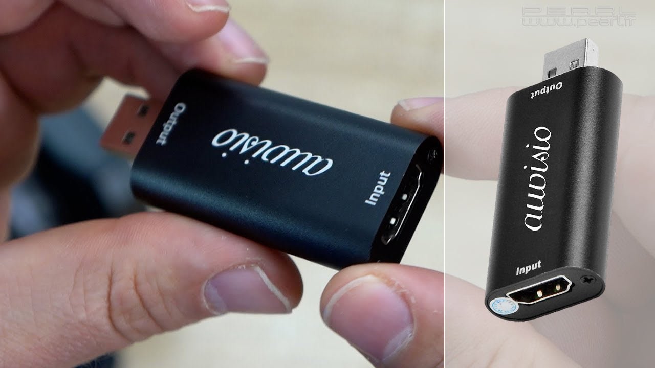 Carte d'acquisition vidéo HDMI USB-C - Convertisseurs de signal vidéo