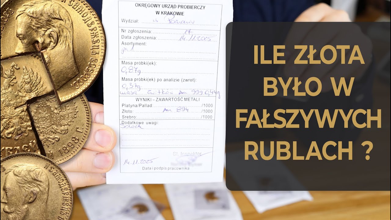 Ile złota mogą zawierać fałszywe monety 5 i 10 rubli?! Sprawdziliśmy próbę!