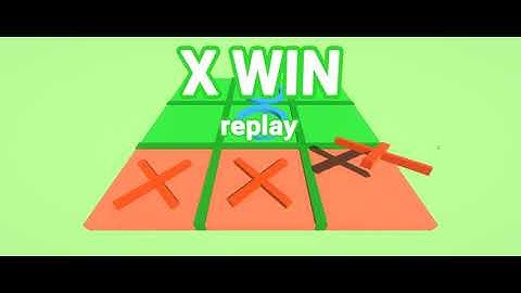 [Unity3D] Tic Tac Toe (DOWNLOAD)