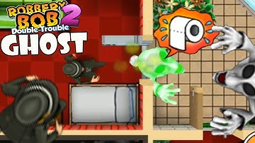 Robbery Bob 2 - Secret Agent Suit Vs Mario Ghost - part 9