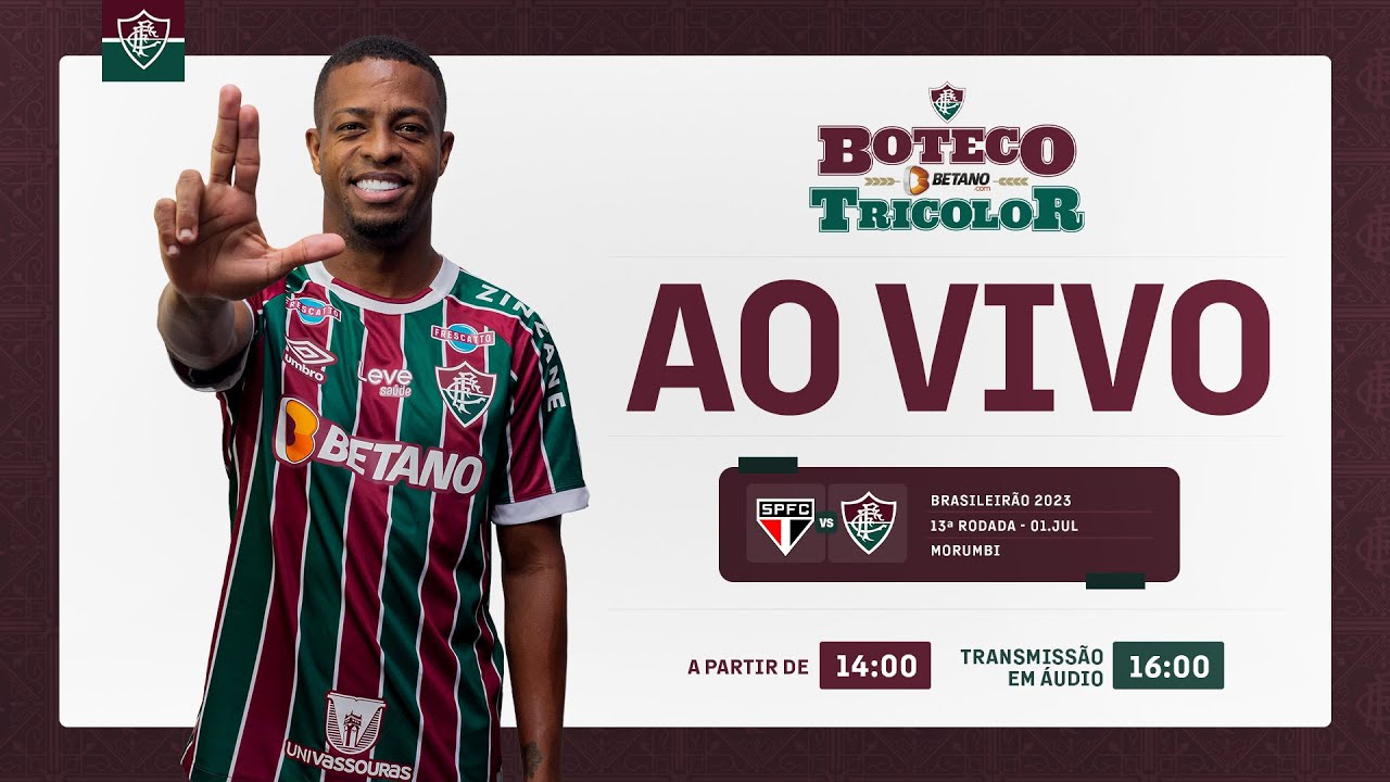 São Paulo x Fluminense: veja onde assistir ao jogo pela 13ª rodada do  Brasileirão - Gazeta Esportiva