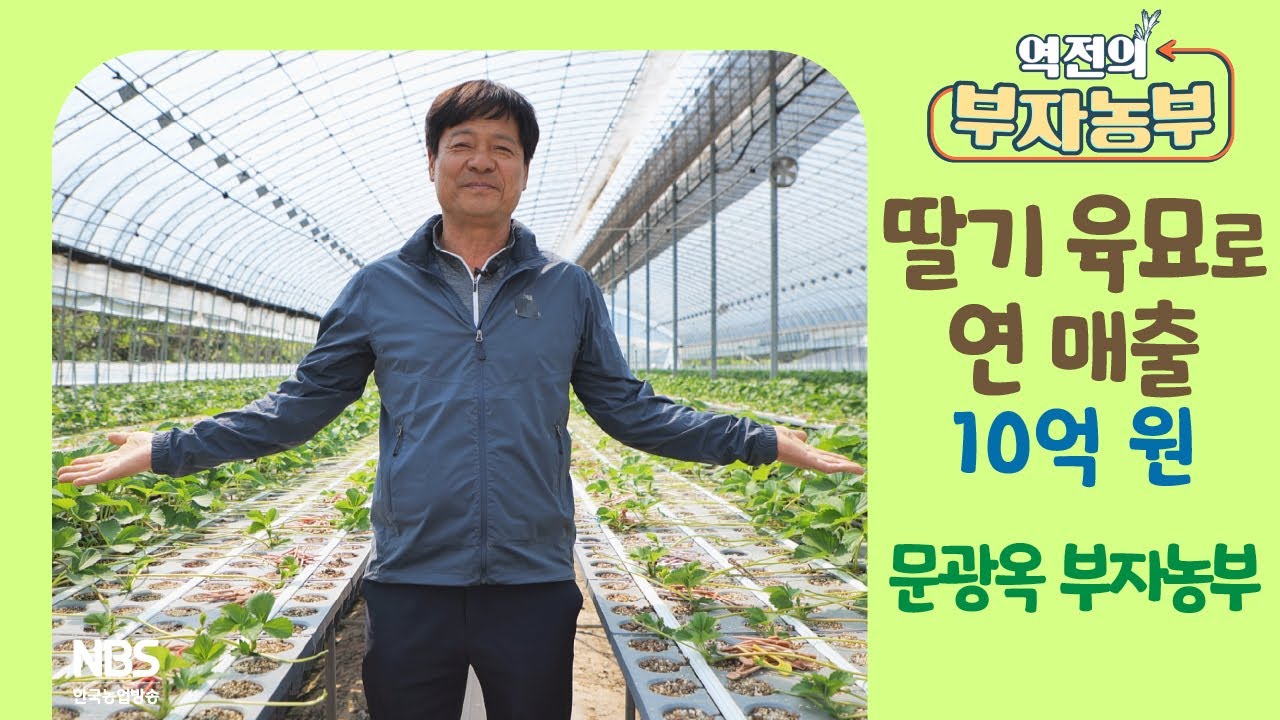 [역전의부자농부 302회] 딸기 육묘로 연 매출 10억 원! 경남 함양 문광옥 부자농부