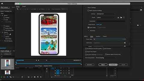Reduce video size to upload GIFS- Premiere Pro Tutorial