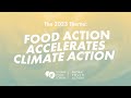 The 2023 theme food action accelerates climate action  the world food forum