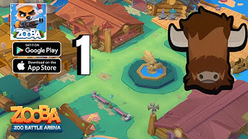 Zooba: Zoo Battle Royale Gameplay Walkthrough, part 1 (iOS, android)