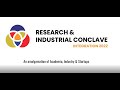Research and industrial conclave 2022  iit guwahati iitg ric
