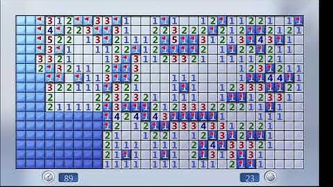 speed run of minesweeper 2:07