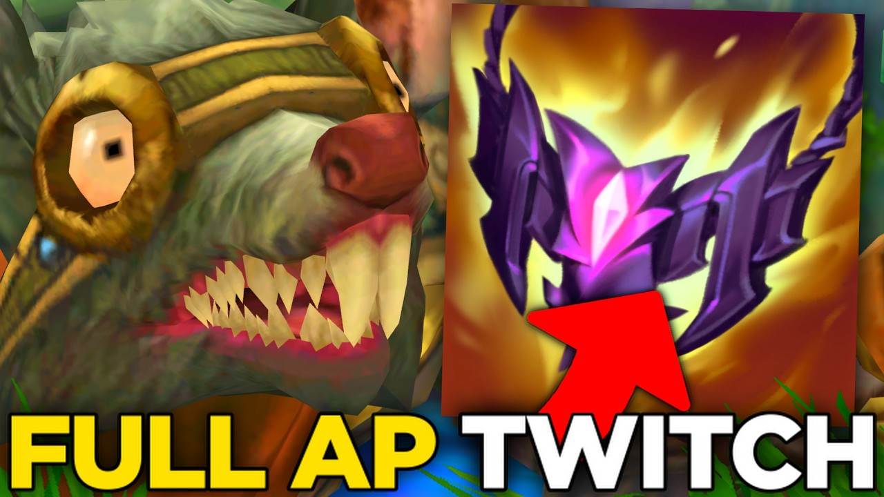 Twitch pod FULL AP jest kompletnie 1v9 w League of Legends