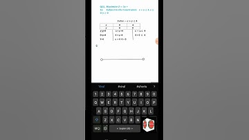 Linear programming(maxi. &mini)class 12th in mobile ms word #shorts #viral video #viral shorts video
