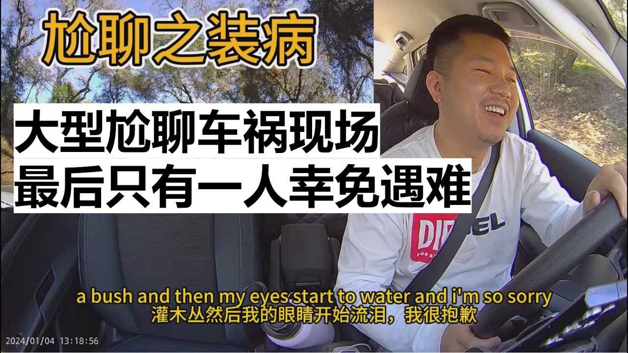 大型尬聊车祸现场 最后只有一人幸免遇难 Lyft/Uber优步司机的一天 8小时2分$121刀#走线 #润人 #开网约车 #uber #lyft  #海外华人 #邓先生